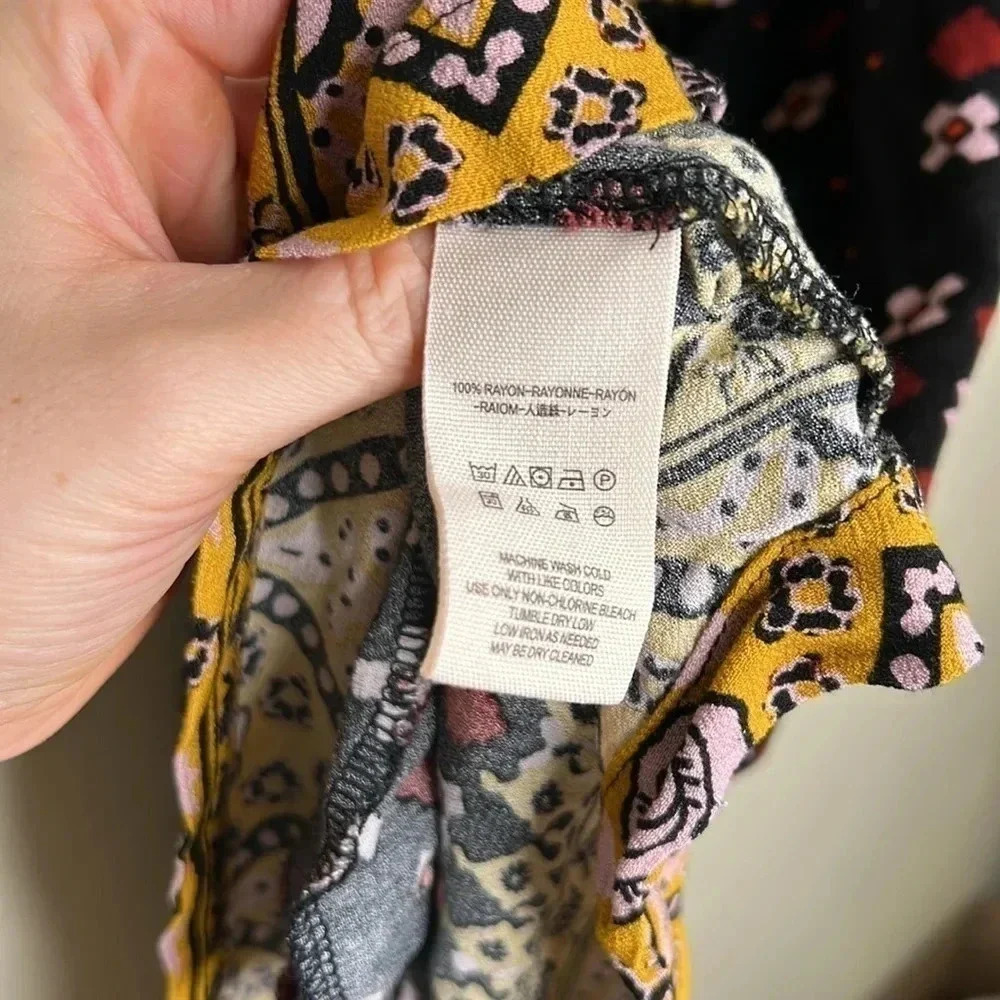 Free People Charlotte Sleeveless Tank Top in Black Size XS - Picture 5 of 6